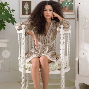 NEW Veronica Beard Addilyn Floral Long Sleeve Dress 6